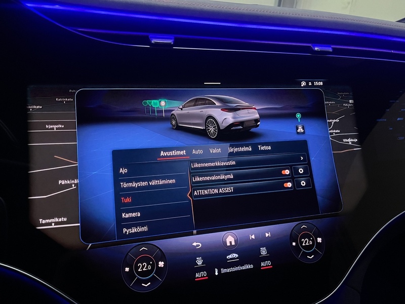 Mercedes-Benz EQE vaihtoauto