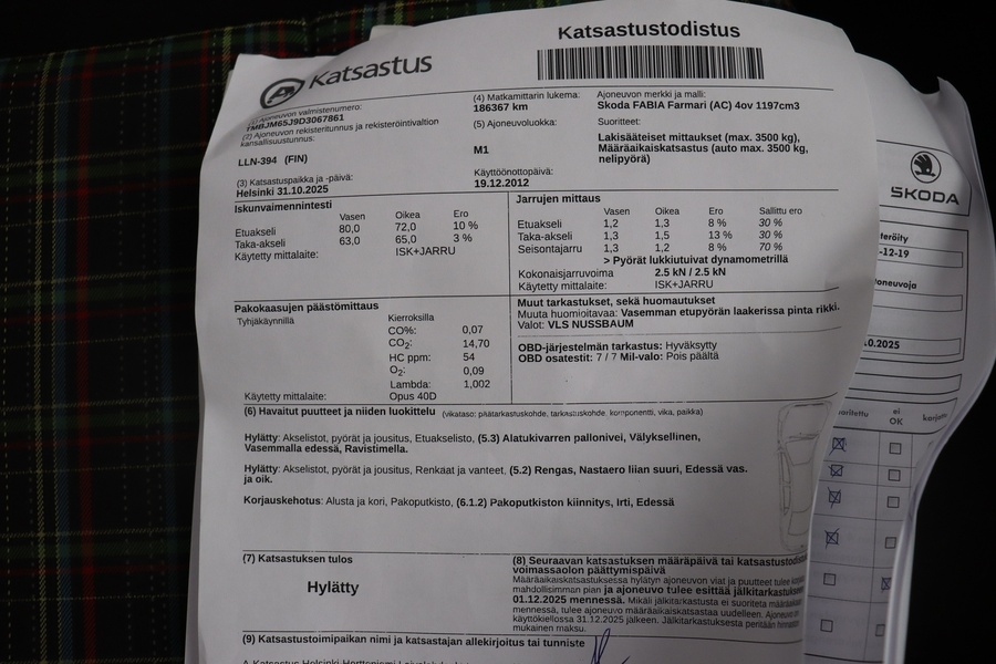 Skoda Fabia vaihtoauto