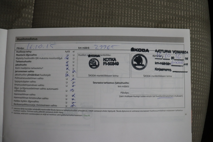 Skoda Octavia vaihtoauto