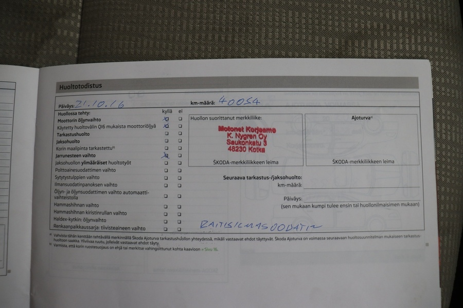 Skoda Octavia vaihtoauto