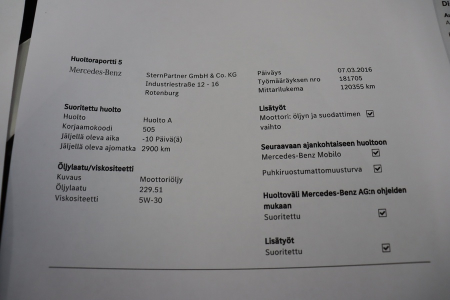 Mercedes-Benz C vaihtoauto