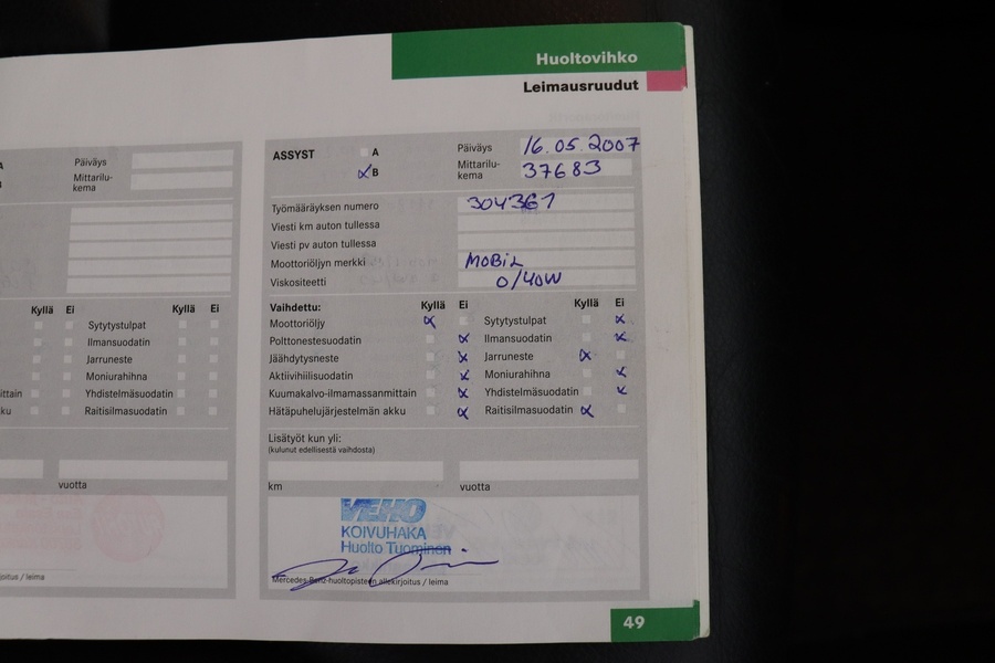 Mercedes-Benz ML vaihtoauto