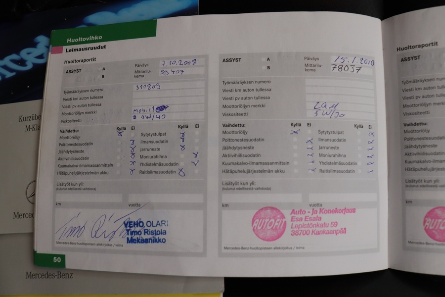 Mercedes-Benz ML vaihtoauto