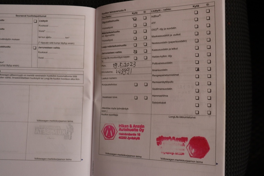 Volkswagen Passat vaihtoauto