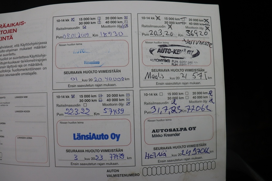 Nissan Qashqai vaihtoauto