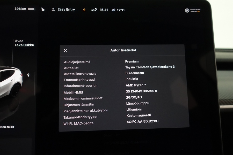 Tesla Model Y vaihtoauto