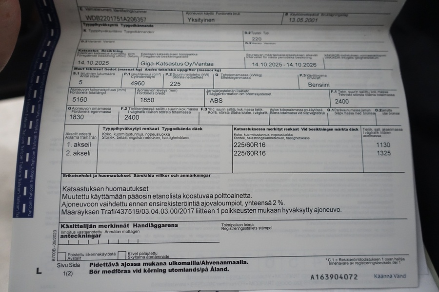 Mercedes-Benz S vaihtoauto