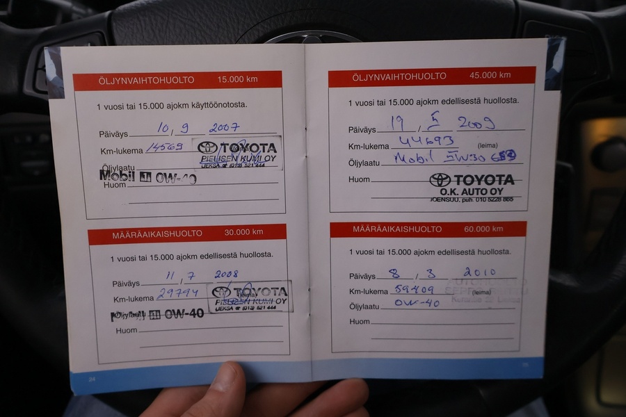 Toyota Avensis vaihtoauto