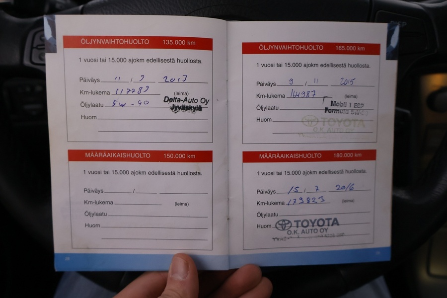 Toyota Avensis vaihtoauto