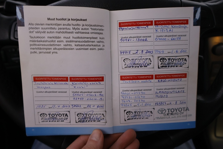 Toyota Avensis vaihtoauto