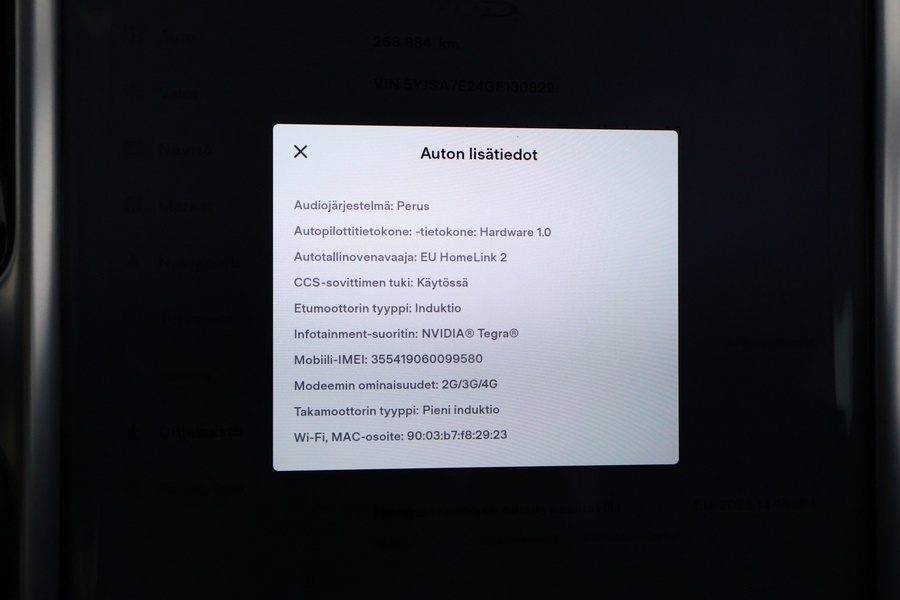 Tesla Model S vaihtoauto