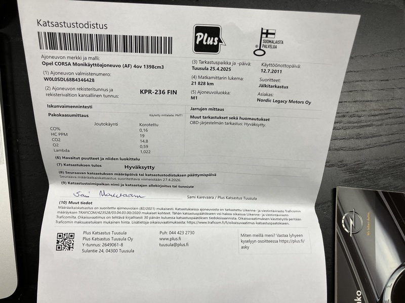 Opel Corsa vaihtoauto