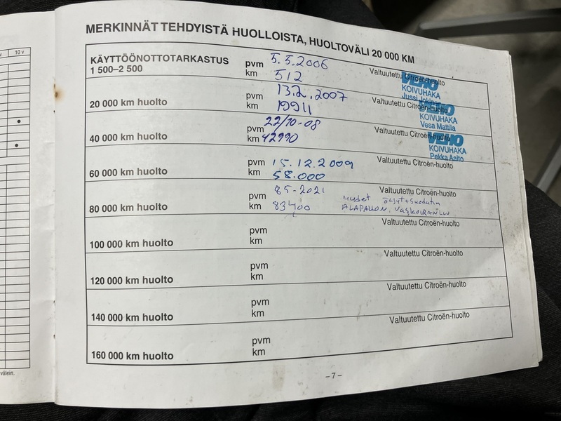 Citroën Xsara Picasso vaihtoauto