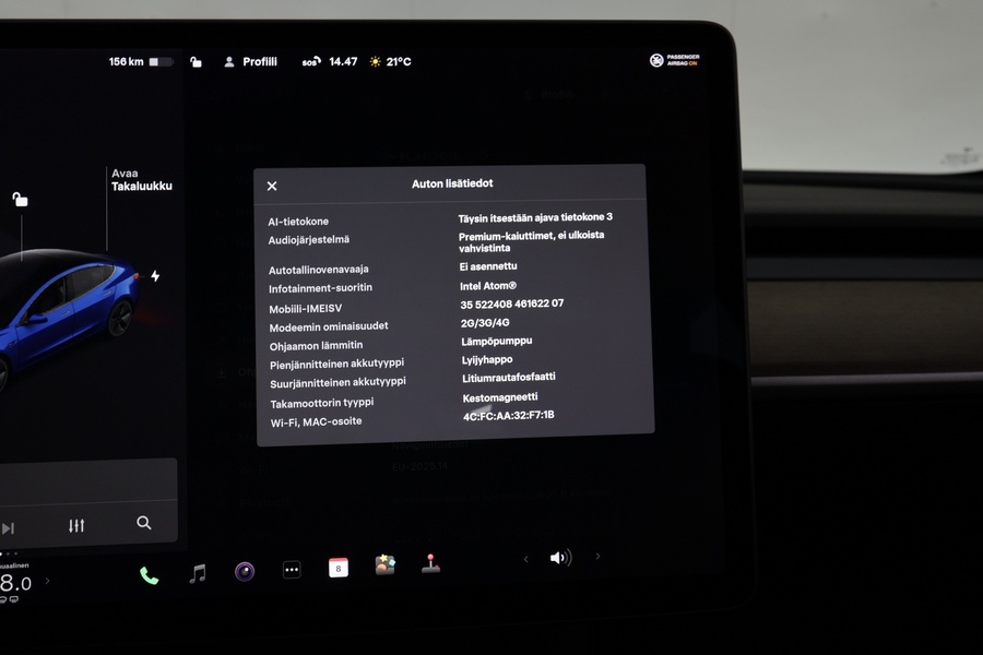 Tesla Model 3 vaihtoauto