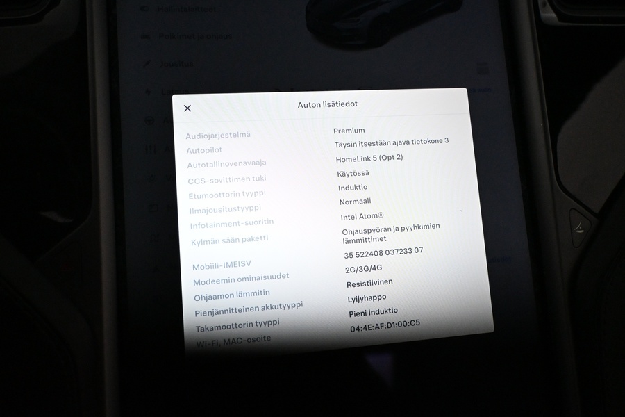 Tesla Model S vaihtoauto