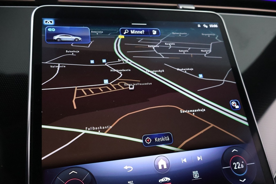 Mercedes-Benz EQE vaihtoauto