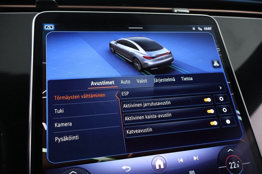 Mercedes-Benz EQE vaihtoauto