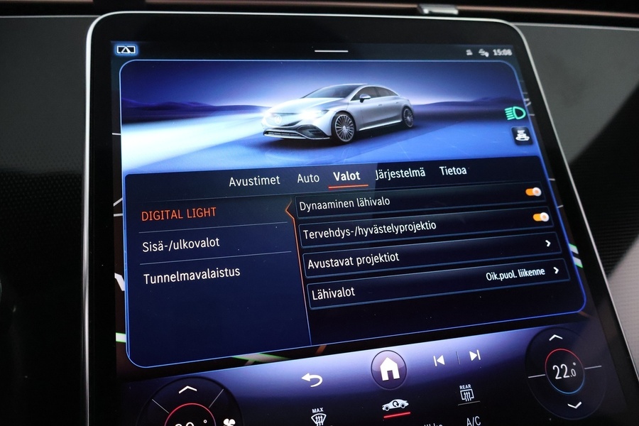 Mercedes-Benz EQE vaihtoauto