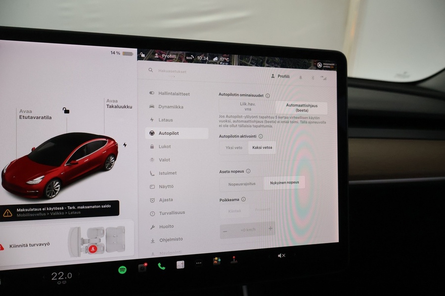 Tesla Model 3 vaihtoauto