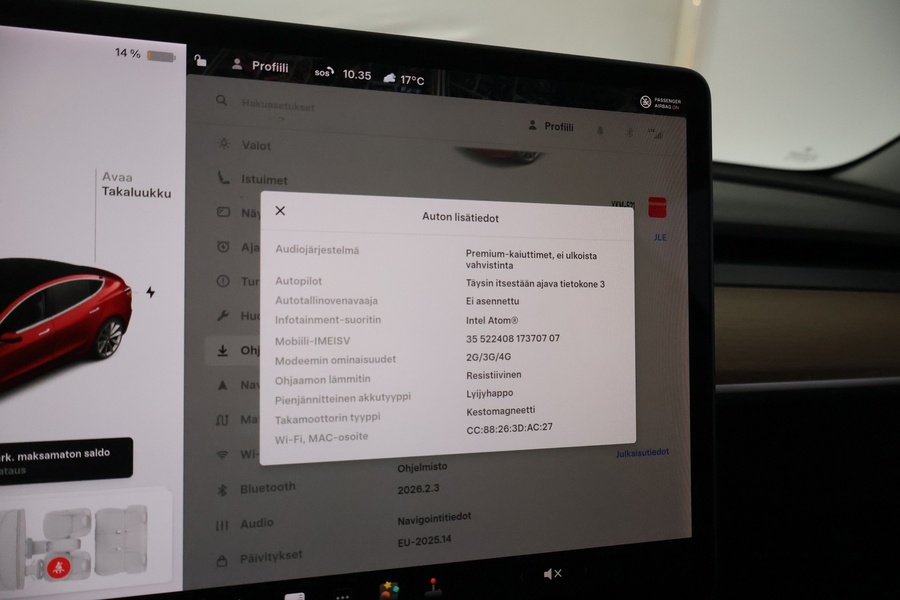 Tesla Model 3 vaihtoauto