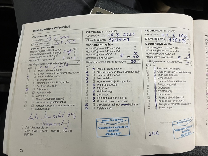 Opel Vectra vaihtoauto