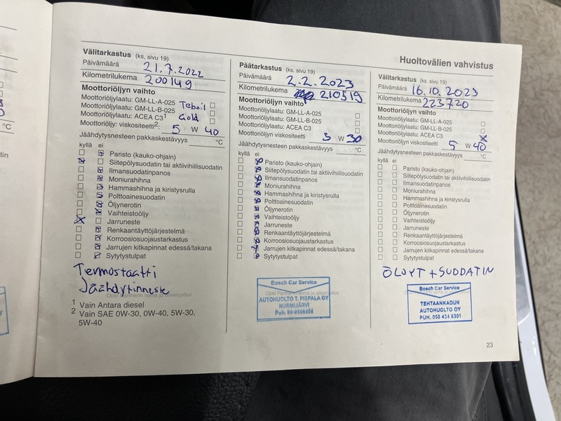 Opel Vectra vaihtoauto