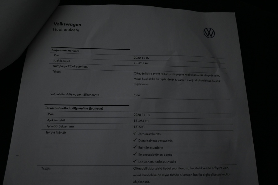 Volkswagen Passat vaihtoauto