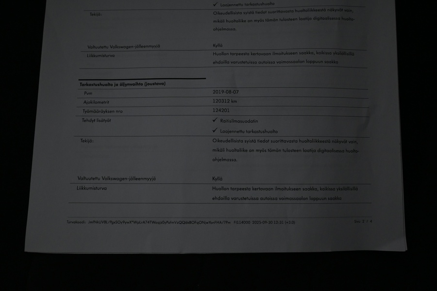 Volkswagen Passat vaihtoauto