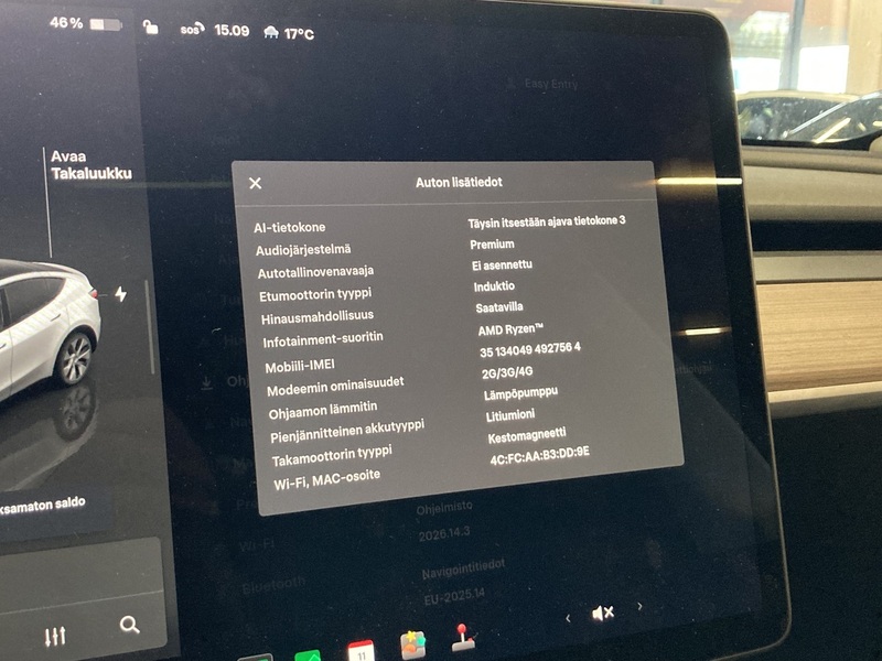Tesla Model Y vaihtoauto