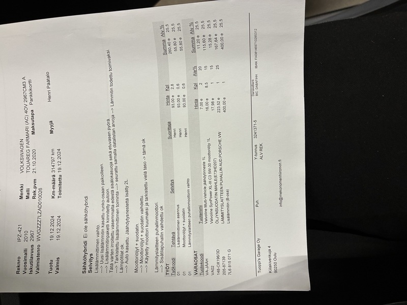 Volkswagen Touareg vaihtoauto