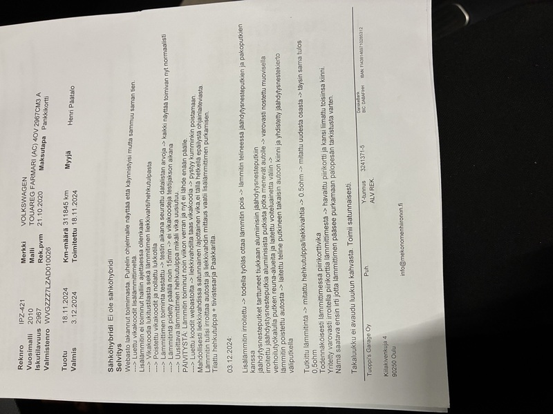 Volkswagen Touareg vaihtoauto