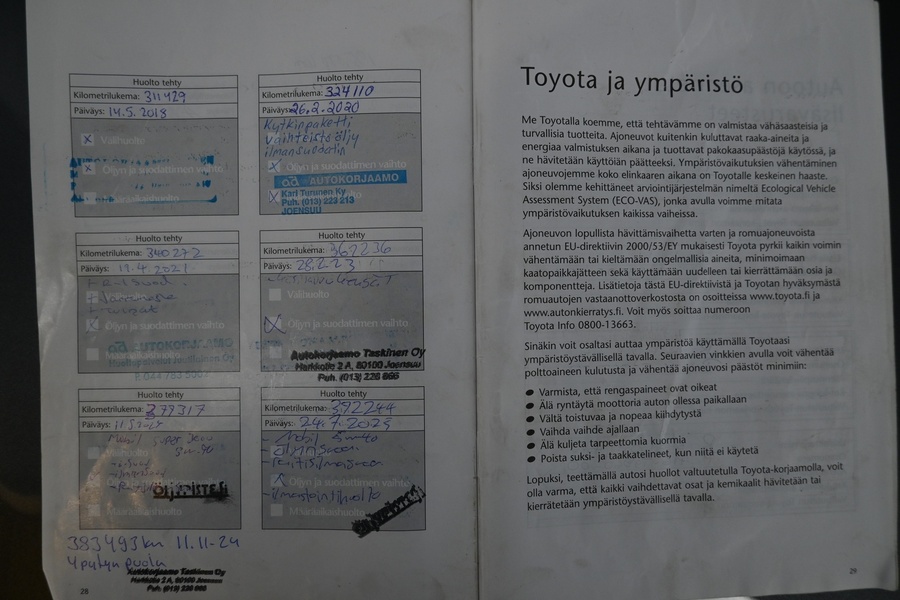 Toyota Avensis vaihtoauto