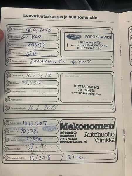 Ford Mondeo vaihtoauto