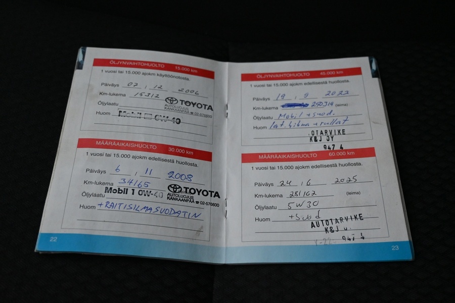 Toyota Avensis vaihtoauto