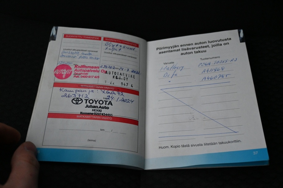 Toyota Avensis vaihtoauto