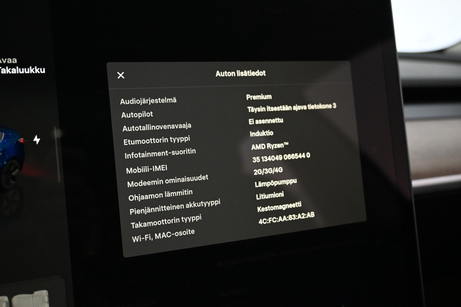 Tesla Model 3 vaihtoauto