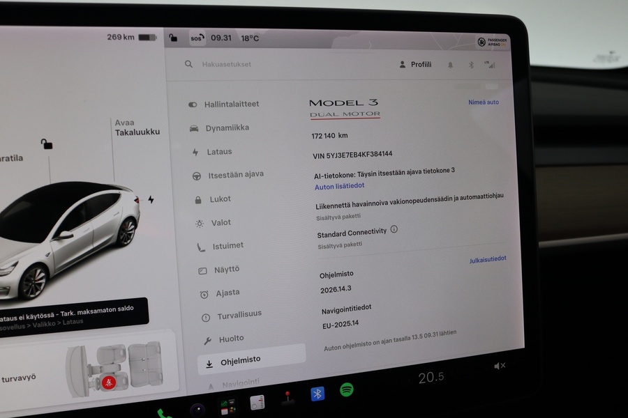 Tesla Model 3 vaihtoauto