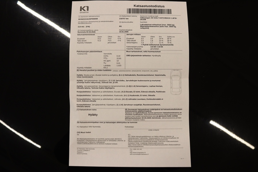 Volkswagen Golf vaihtoauto