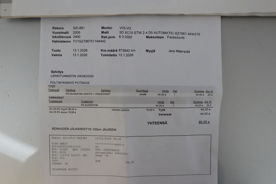 Volvo XC70 vaihtoauto