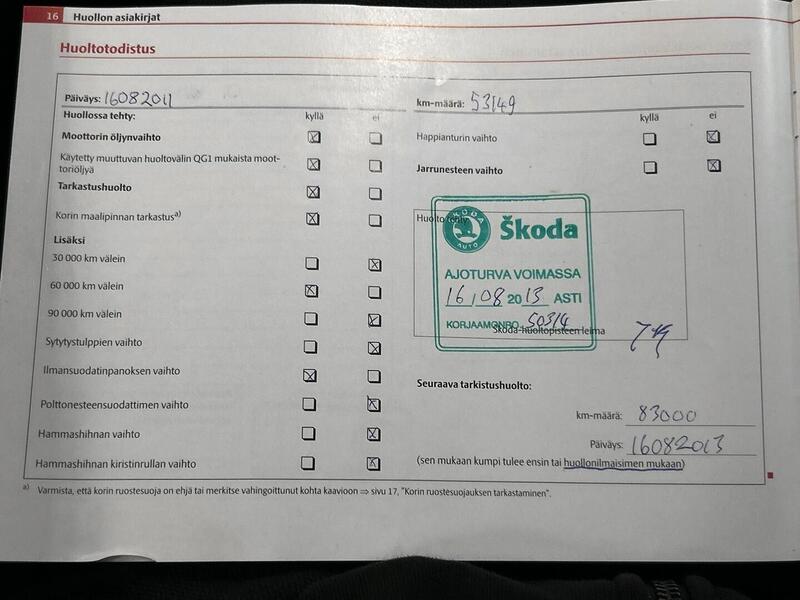 Skoda Superb vaihtoauto