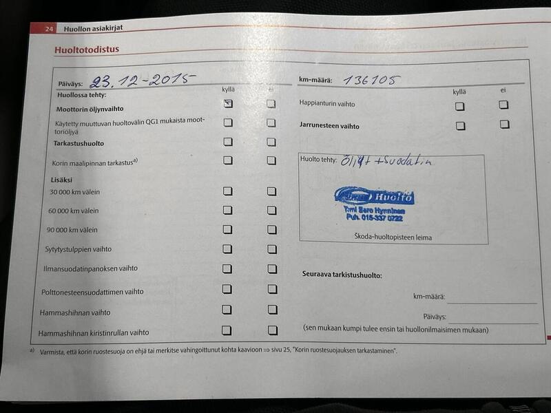 Skoda Superb vaihtoauto