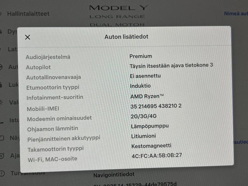 Tesla Model Y vaihtoauto