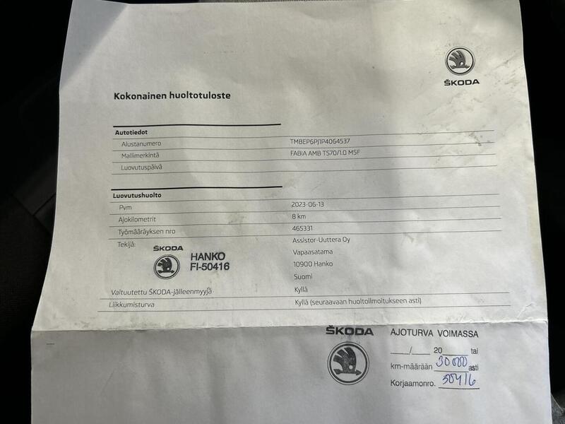 Skoda Fabia vaihtoauto