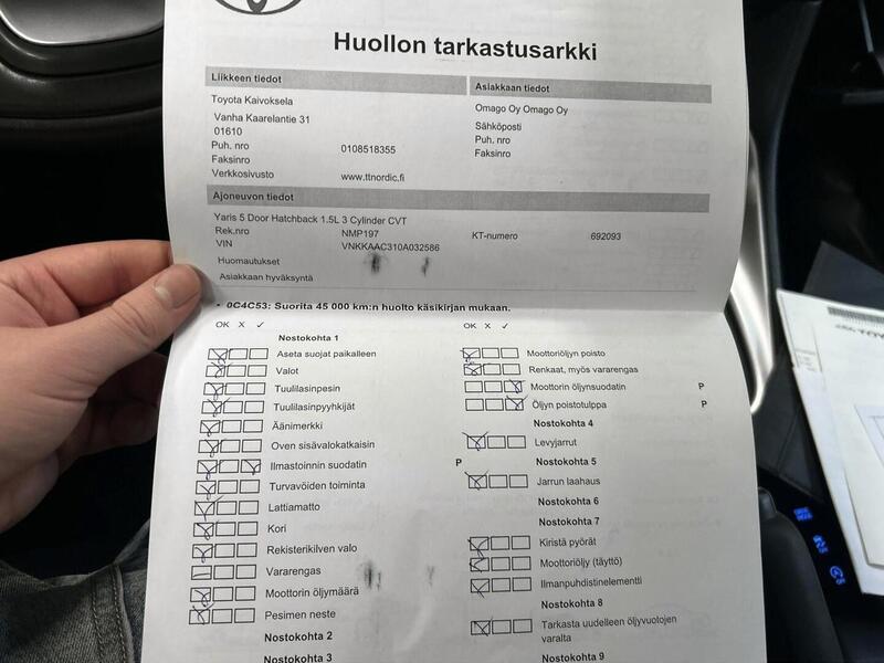 Toyota Yaris vaihtoauto