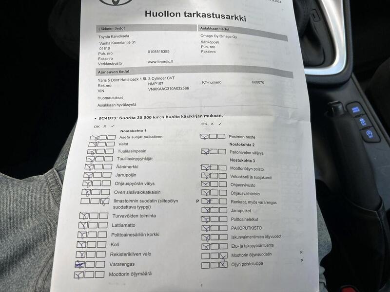 Toyota Yaris vaihtoauto