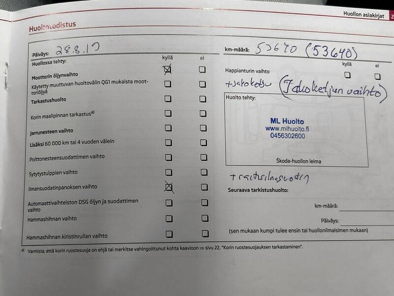 Skoda Yeti vaihtoauto