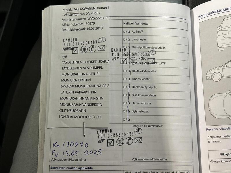 Volkswagen Touran vaihtoauto