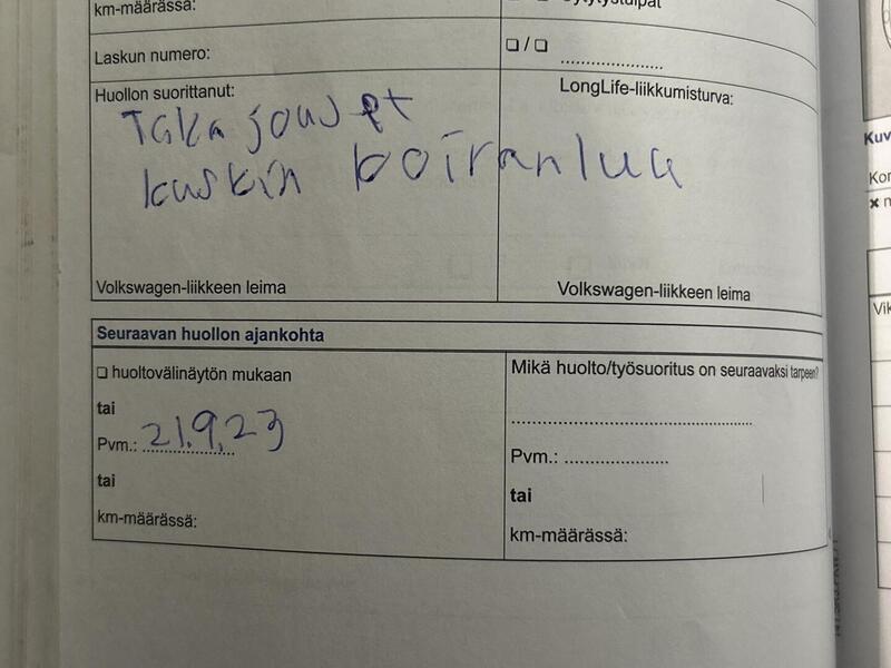 Volkswagen Touran vaihtoauto