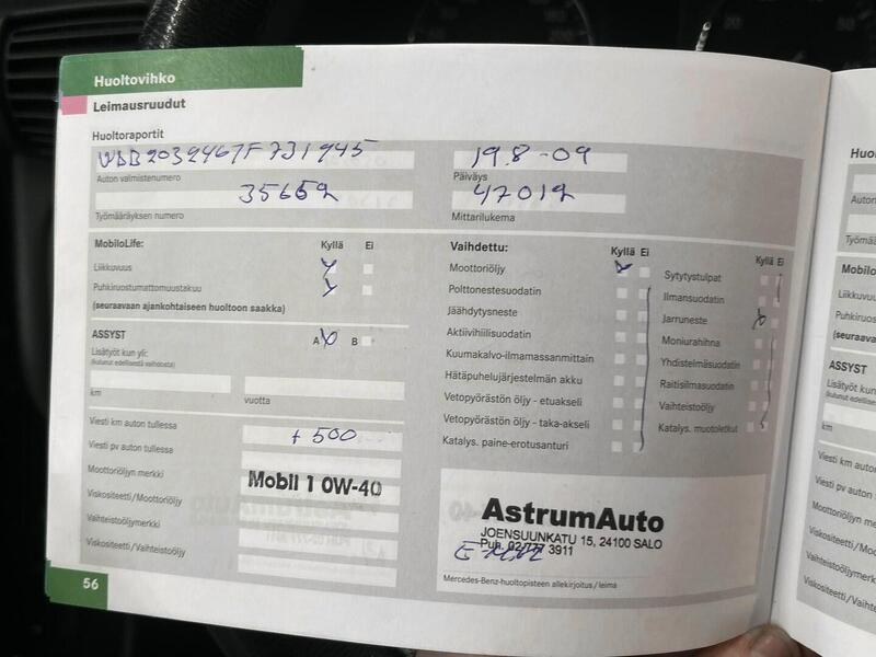 Mercedes-Benz C vaihtoauto