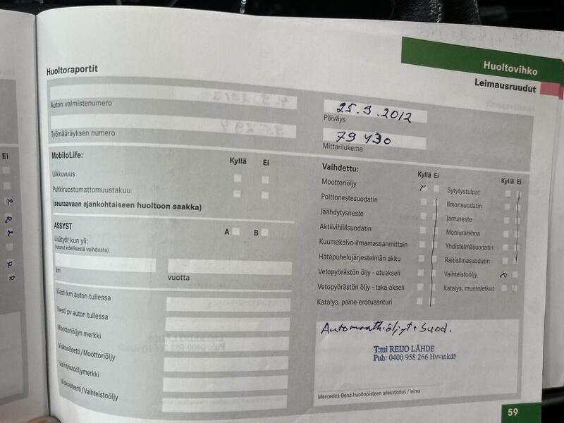 Mercedes-Benz C vaihtoauto